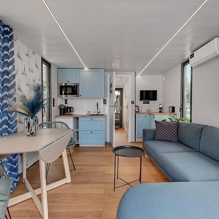 Domy Na Wodzie - La Mare Motlava Houseboats With Sauna By Downtown Apartments Gdańsk Exteriör bild